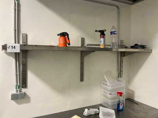 ggmgastro Diverse RVS opbergplateau (2x)