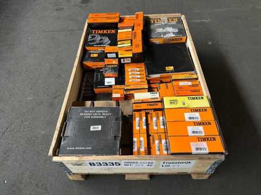 Timken – Charge verschiedener Lager 257KG