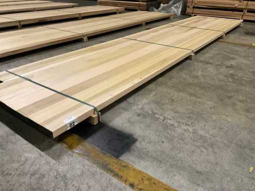 Yellow Poplar paneel voorgeschuurd 40x1000 mm