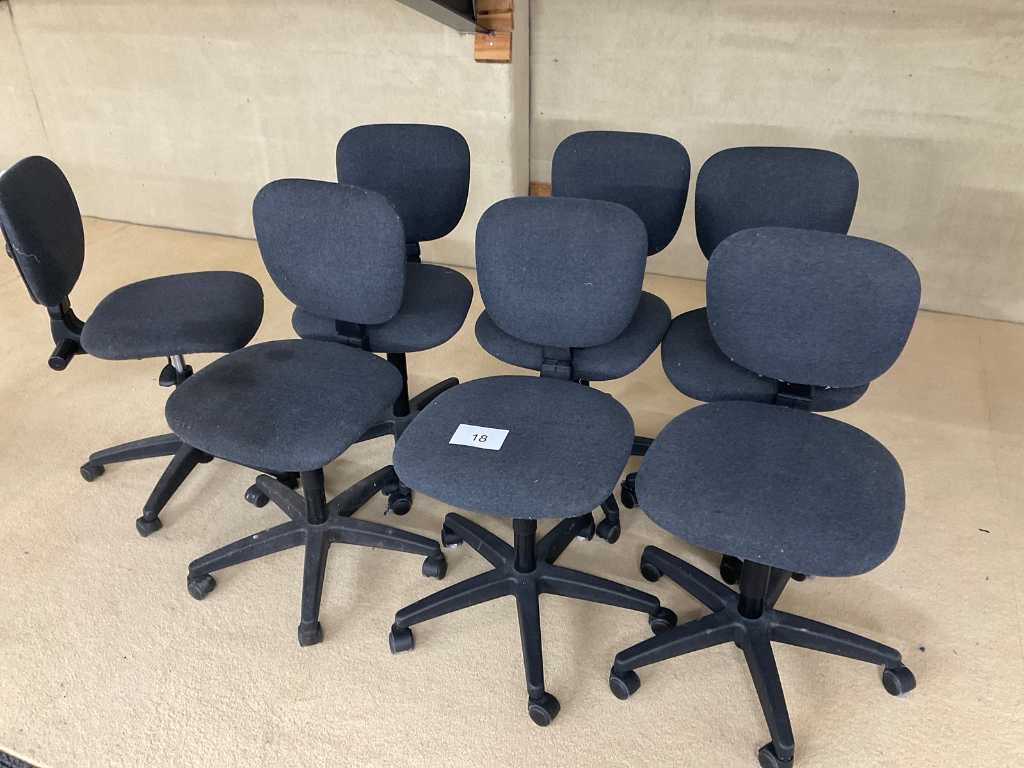 Chaises de bureau (7x)