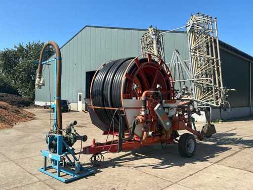 1991 Kaweco Rain 300 Irrigation Reel with Caprari pump and Giampi irrigation boom