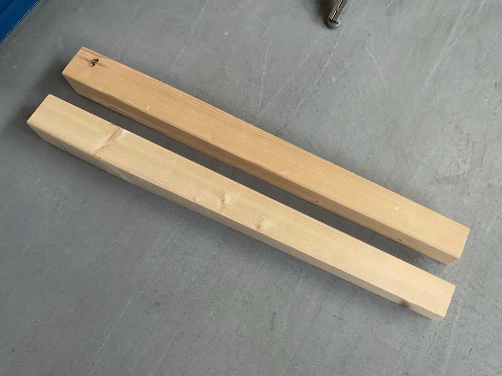 Spruce table legs tapered (50x)