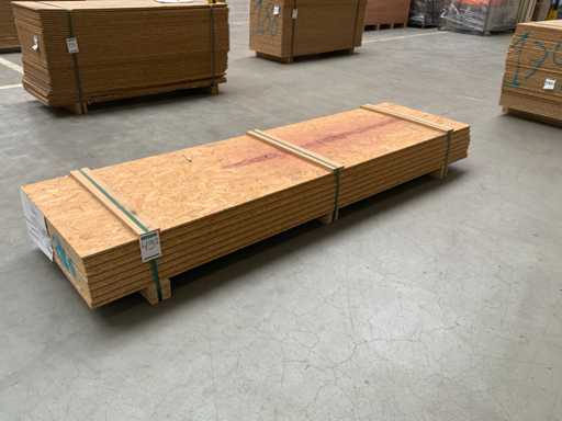 Osb plaat 2500x675x30 mm (7x)