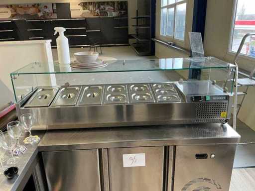 VITRINĂ FRIGORIFICĂ TEFCOLD VK38-150-1