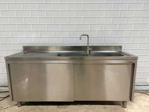 Arex - RVS - Spoelmeubel 