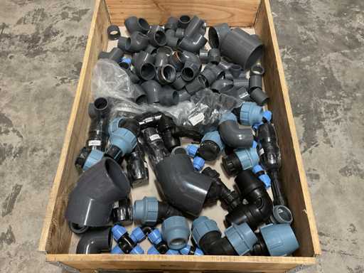 Lot de raccords PE & PVC