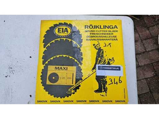 Rojklinga brush cutter blade (3x)