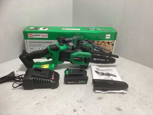 Hofftech Batterie Kettensäge 150mm Kettensäge