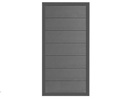 Composite door 180x90 cm anthracite (2x)