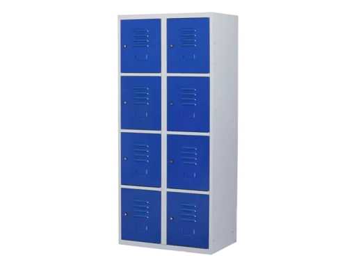 Povag Lkp-424 Locker Cabinet 8 doors 2 parts