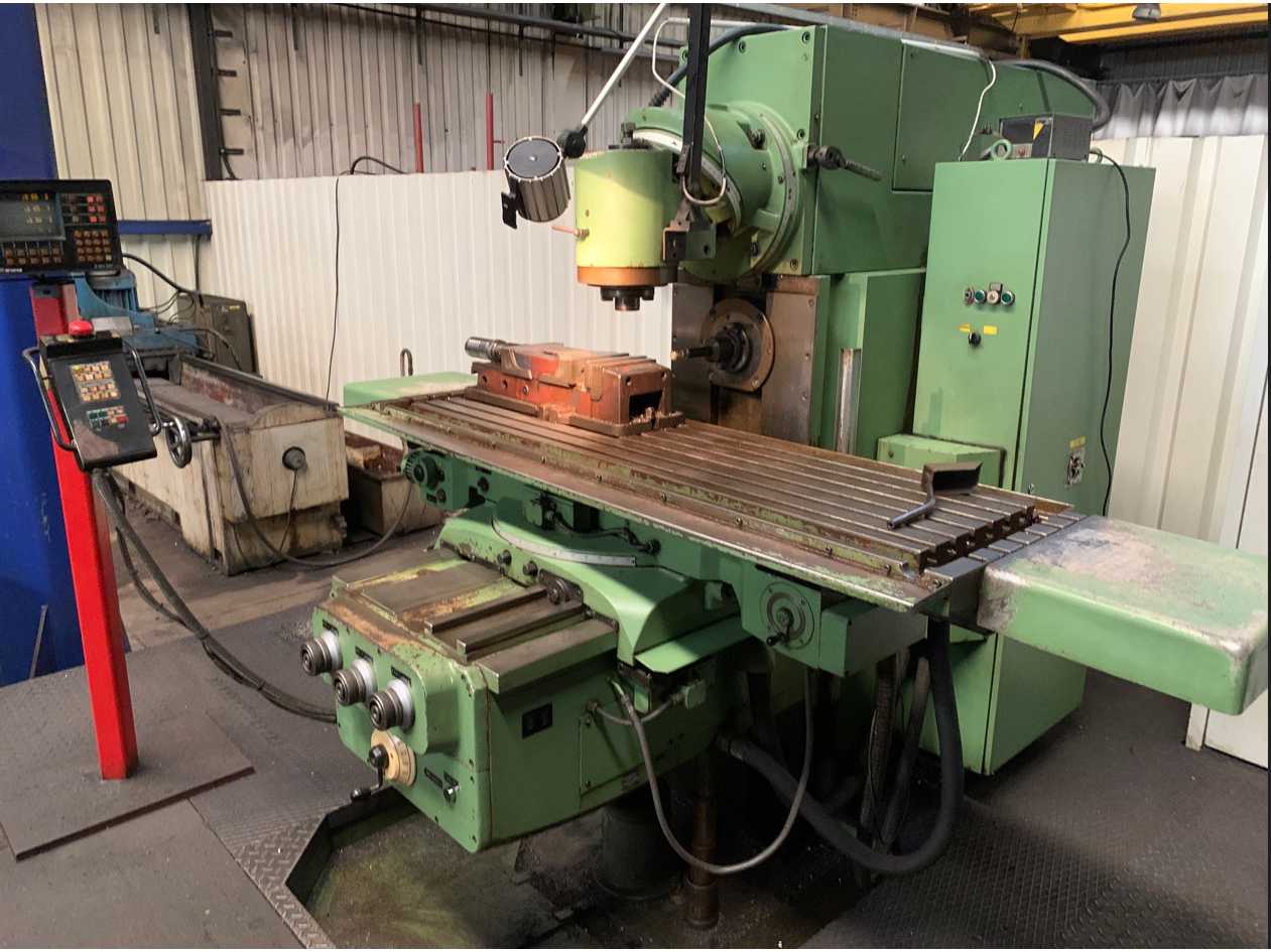 Heckert – FU 400 – 1989 – CNC milling machine