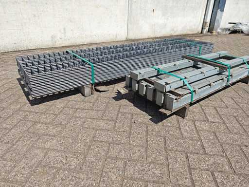 Valla de doble varilla galvanizada 603 mm (14x)