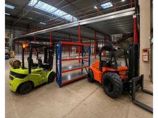 Sale of storage equipment and industrial mezzanines