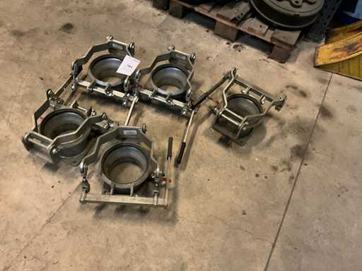 Gegalvaniseerde slangklem (5x)