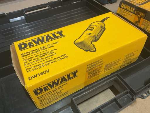 Trapano VSR ad angolo retto DeWalt DW160V