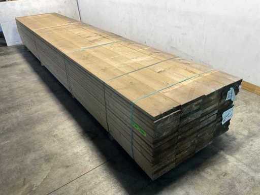 Scândură de molid rindeluită - 600x28,6x3,8 cm (25x)