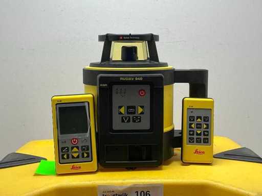 2014 Leica Rugby 840 Roterende laser zelfstellend horizontaal/verticaal