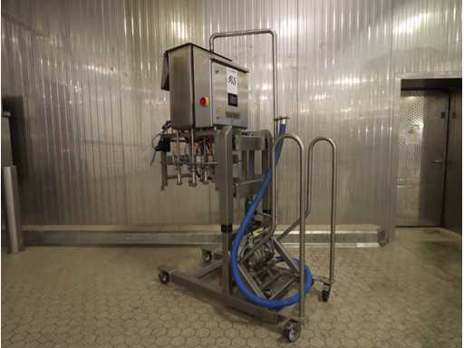 Stainless steel dosing unit