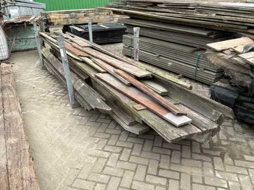 Partij planken en balken