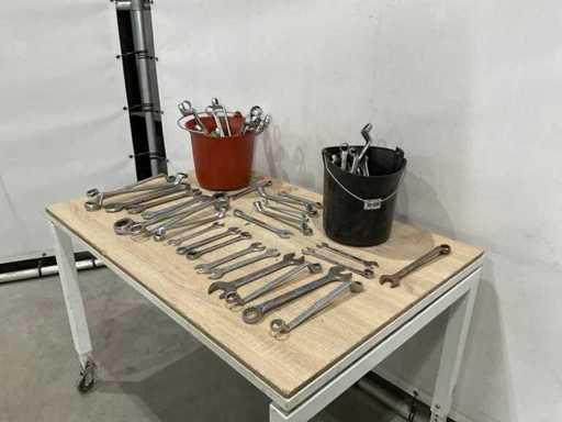 Partij ring en steeksleutels