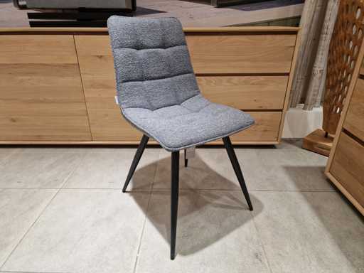 2 x chaise intérieure Label51 Jelt Grey Boucle