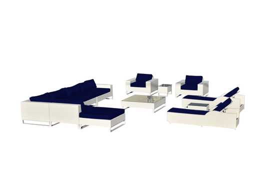Lounge set - Vonato - 0 - 13-piece