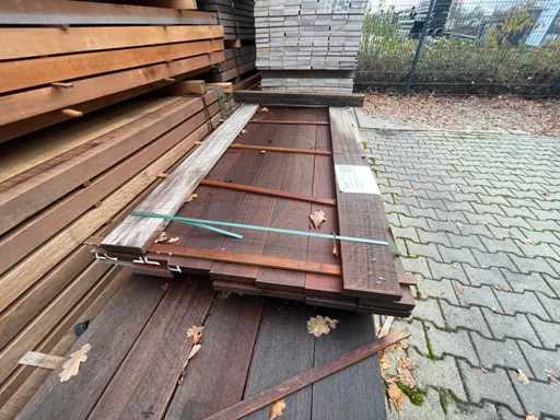 Ipé planks finely sawn 1850x130x27mm (16x)