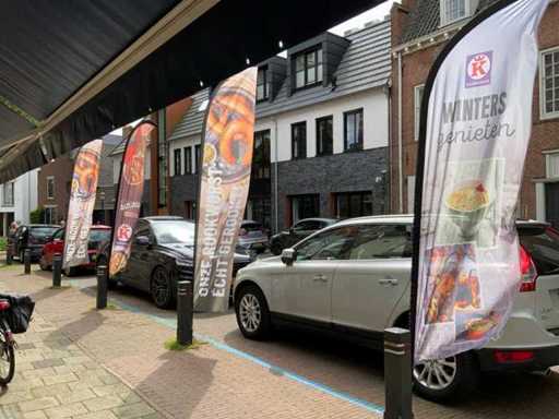 Drapeau de plage (4x)