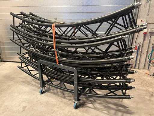 Eurotruss cercle noir 6m
