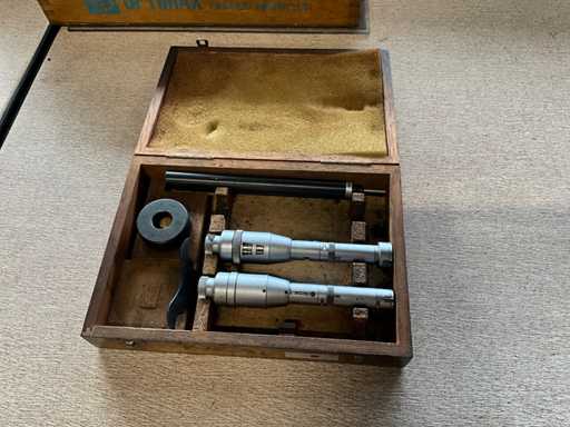 Tesa 15-20/20-25 Driepunts binnenmaatmicrometer (2x)