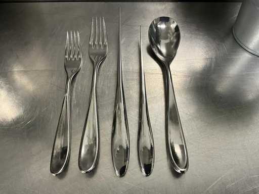 Mepra Inox Italy - Forma - 250-Piece cutlery set