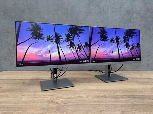 HP - 2x monitor 23" na stojaku - HDMI, DP, VGA