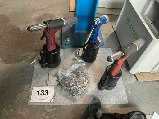 HBM Pneumatische Blindklink popnagelmachine (3x)