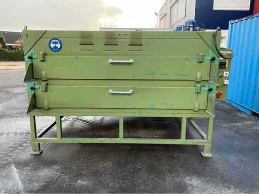 Forno elettrico David&Baader riscaldante a piastre del 1977