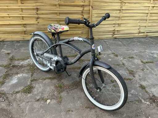 Volare Black Cruiser Boys Bike