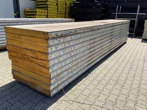 Isolierplattenmischung 5920x1000x100mm (10x)
