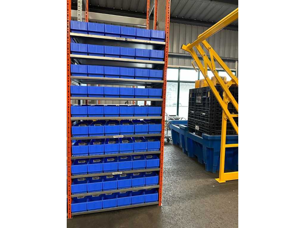 1 lm Schaefer shelving unit with trays