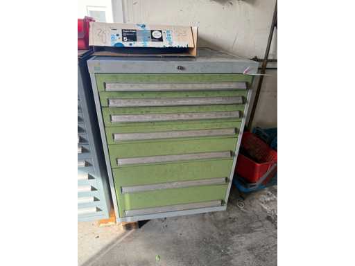 BOTT  Werkstattschubladenschrank mit Inhalt