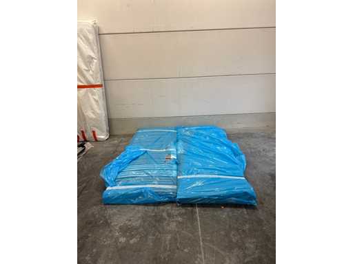 Slatted base 2 pieces 80x200