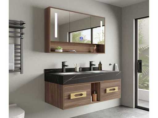 Ensemble de mobilier de salle de bain - Vonato - Ardène 120 - 0 - 2 personnes 120 cm