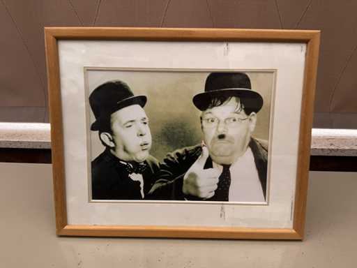 Holzgerüst LAUREL & HARDY