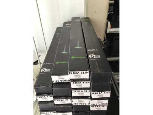 Gravity - SP2342B + WB123B Lautsprecherstativ weiss Tellerstativ - Various Audio Equipment (10x)