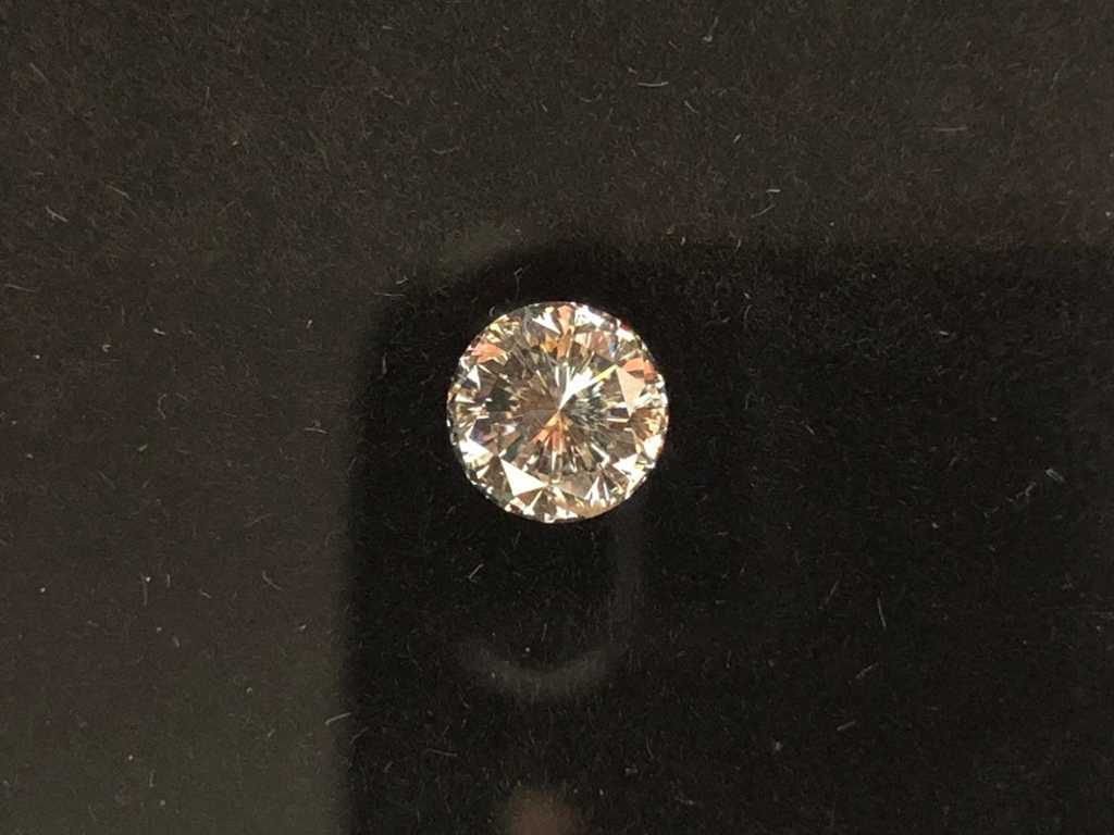 Diamante - Diamante naturale da 0,91 carati (certificato)