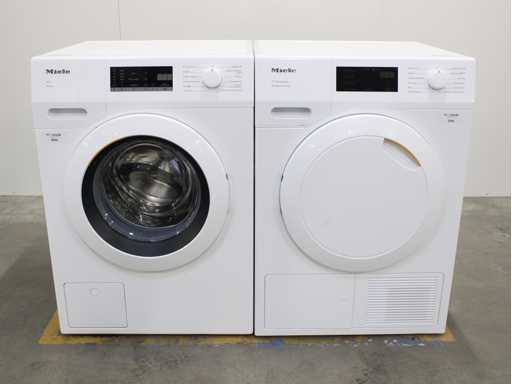 Mașina de spălat activă Miele W1 & Uscătorul Miele T1 Excellence EcoSpeed