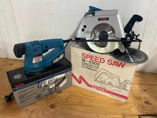 Pi?a tarczowa i szlifierka RYOBI