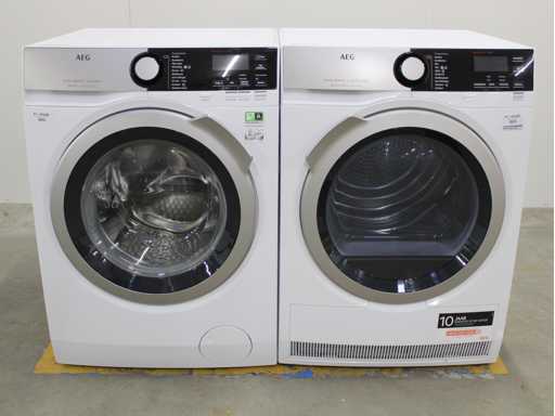 AEG 8000 Serie | Lavamat à? KOMix Technology Waschmaschine & AEG 8000 Serie | Lavatherm AbsoluteCare System Trockner