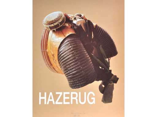 Panamarenko - harerug - impression couleur avec impression en taille