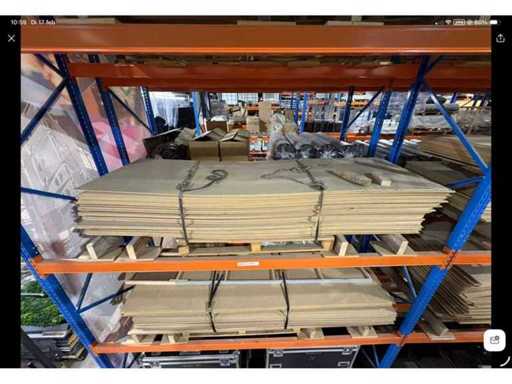 Pallet Mdf plates (4x)