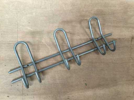 Habo wall coat rack metal, 6 angles (310x)