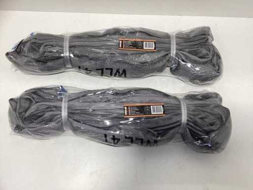 (2x) Linki podnoszące LoadLok / Okrągłe pasy - 4 tony - 2 m